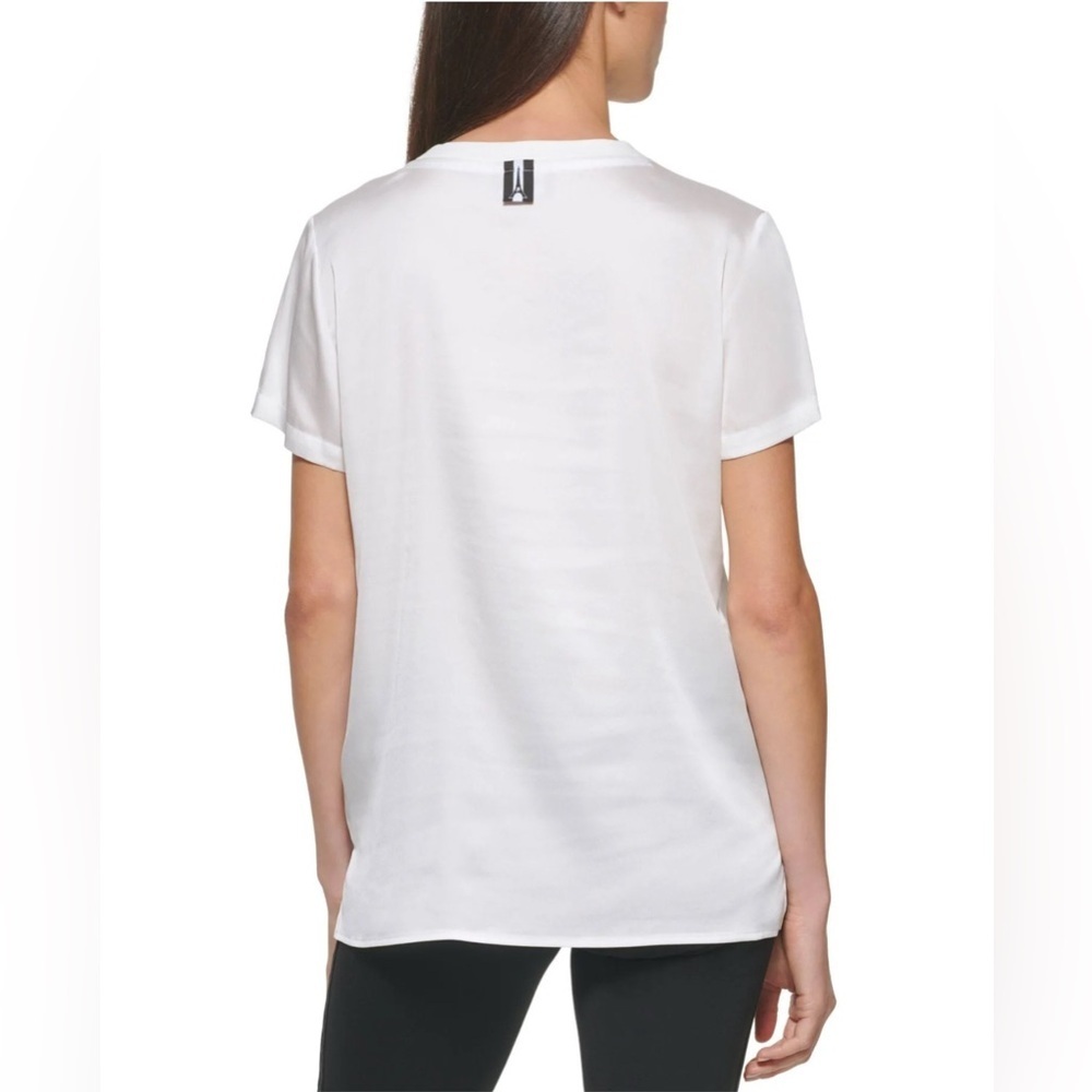 Karl Lagerfeld Logo Spell out Women’s Size XS‎ NWT - Picture 2 of 12